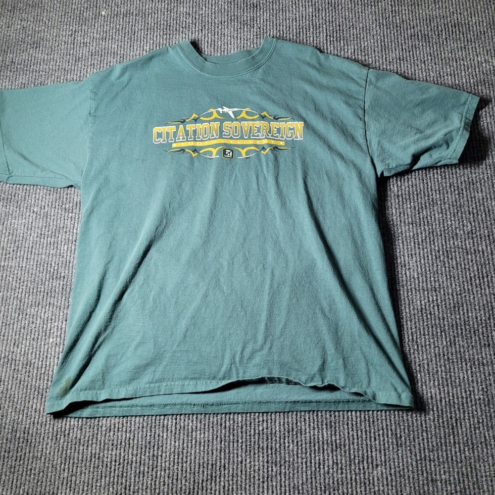 Cessna Citation Sovereign‎ 100th Delivery T-Shirt Sz XL Employee Promo Wichita
